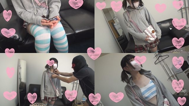 FC2 PPV 430235  3P ☆ cute black hair 18-year-old (angel) pink nipples daughter to Cum without